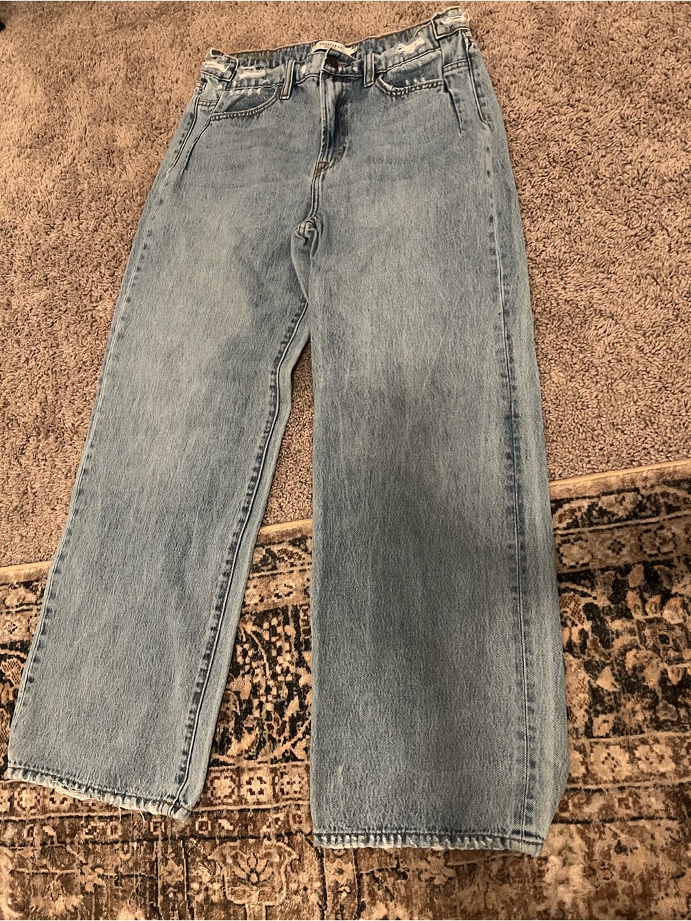 Classic Light Blue women’s hidden Straight-Leg Jeans